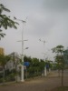 solar and wind hybrid street light