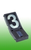solar house number light