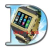 stainless band watch mobile phone D3000