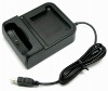 twin USB cradle with battery slot&travel charger for HTC touch HD