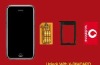 unlock sim card/rebel sim card/x-sim card/universal unlock sim card