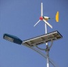 wind and solar hybrid street light
