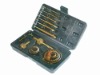 17pc titan hole saw and drill set