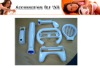4 in 1 sport pack for Wii, Game Accessories for Wii.soft EVA sports kit for Wii