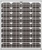 55W Monocrystalline solar module