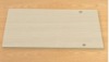 6mm tempered glass, 2 holes,4 round corners