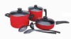 9pcs aluminium cookware set