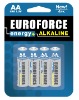 Alkaline Battery AA size LR6 AM3 Bliser 4