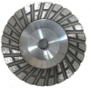 Aluminum base diamond cup wheel