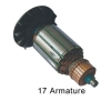 Armature of Rotary hammer 32