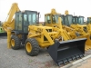 Backhoe loader with CE
