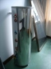 Balcony split pressurized solar water heater