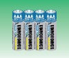 Batteries AAA LR03 AM4 ( RoHs , 2006/66/EC )