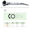 Bend handle ratchet wrench hand tools P08218