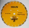 Brazed asphalt saw blade(blade with protect teeth, cutting saw blade )