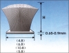 Brush Seal, silicon brush seal, weather strip, silicon weather strip