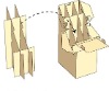 Cardboard Display Stand