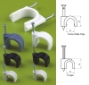 Circle cable clip