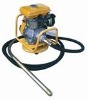 Concrete vibrator with gasoline engine