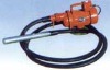 Concrete vibrator with motor