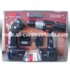 Cordless tools kit,rechargeable tools,power tools