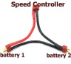 Deans Ultra 2S Battery Harness For 2 Packs in Series