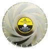 Ductile diamond saw blade