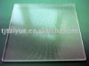 Extra clear patterned tempered solar glass