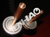 Heat pipe solar collector metal vacuum tube