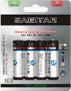 Heavy Duty Battery, R6P/4B, Size AA, 1.5V