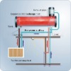 Integrated pressured solar water heater