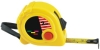 JB26-Plastic case measuring tape with tri-stop button
