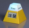 LCD clock with  backlight