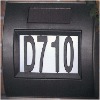 LED solar number light
