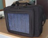 Laptop bag with solar charger