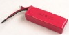Lipo Battery 6S1P 22.2V 2500mAH 25C - T-REX 500 3dx500