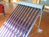 Metal-glass evacuated solar collector