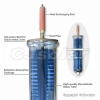 Metal-glass solar tube