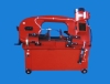 Metal machine with saw