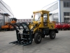 Mini Wheel Loader Zl16C with grass fork (agricultural equipment)