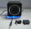 Mini speaker with built-in rechargeable Li-ion Battery