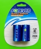 Nicd C2500mah rechargeable battery with blister card