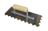 Notch trowel with Quality wooden handle.(trowel,tile tool,notch trowel)