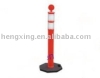 PVC  warning bollard HX-WB506