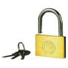 Polishing Brass Padlock
