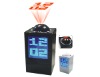Projection clock with backlight