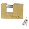Rectangular Brass Padlock