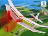 Rubber Powered Plane,hobby model