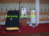 Separated pressurized flat plate solar water heater