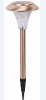 Solar Garden Light Copper Finished